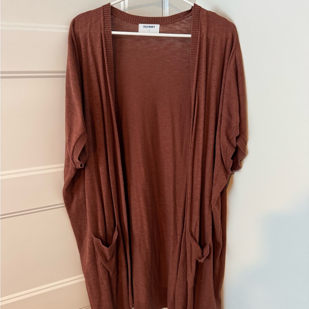 Old Navy Rust Cardigan